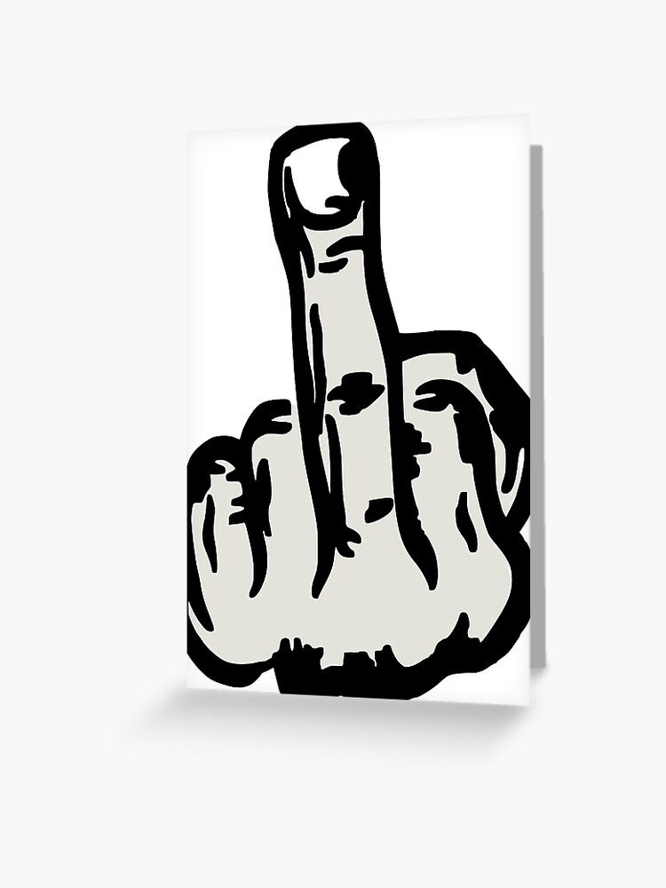 Fuck Off Fuck You Middle Finger T-Shirts and Gifts Metal Print for Sale by  Sago-Design