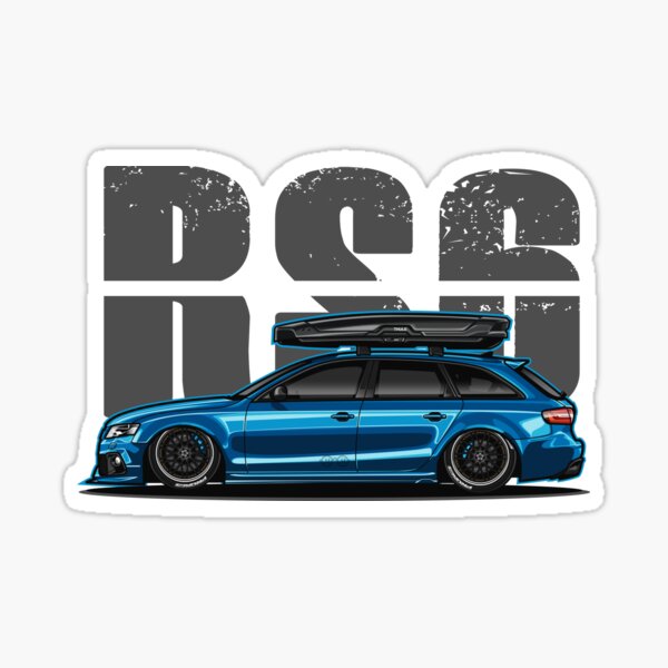 Sticker Allroad outline RS6 sticker S4 S6 RS S Line Quattro for Audi All
