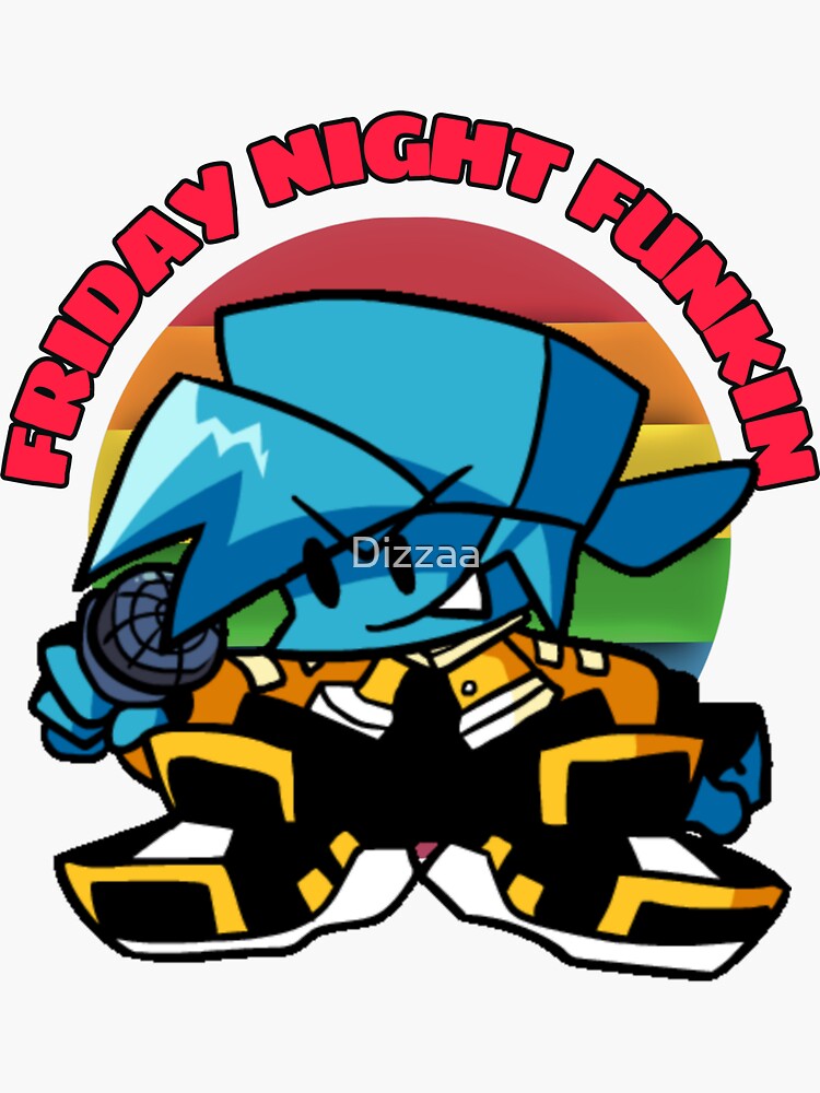Friday Night Funkin pico best character fnf happy' Sticker