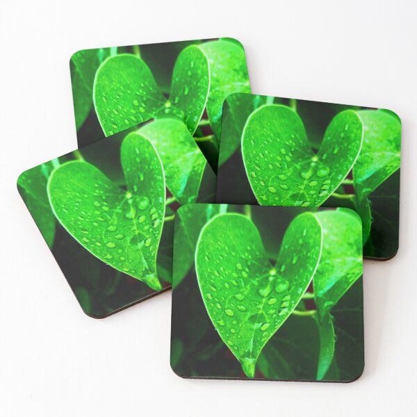 Item preview, Leaf with Rain Drops designed and sold by chahakisha.