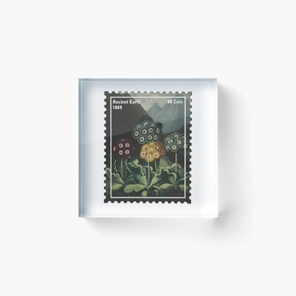 Item preview, Vintage Botany Plants Stamp designed and sold by PodiShawna.