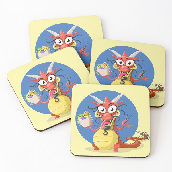 Item preview, Cute Dragon In Hungry Mood designed and sold by ParadoxEnvision.