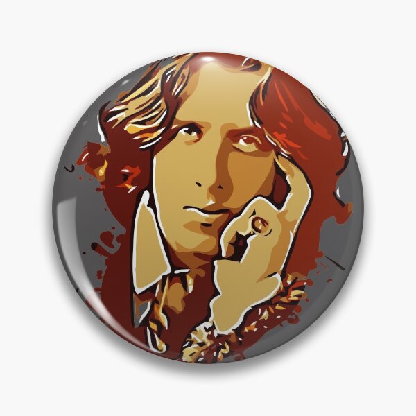 Item preview, Oscard Wilde Portrait designed and sold by BRU Design.