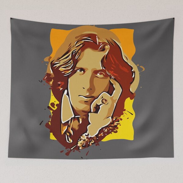 Item preview, Oscard Wilde Portrait designed and sold by BRU Design.