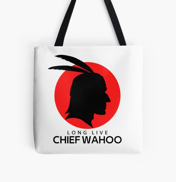 Chief Wahoo' Cotton Drawstring Bag