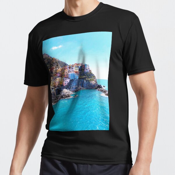 Amalfi Coast Italy, Ocean Views Active T-Shirt for Sale by