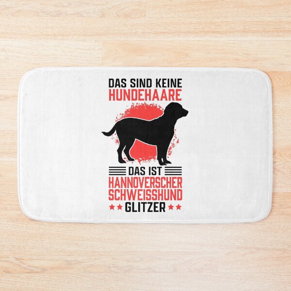 Item preview, Hanoverian welding dog glitter hunting dog saying designed and sold by madgrfx.
