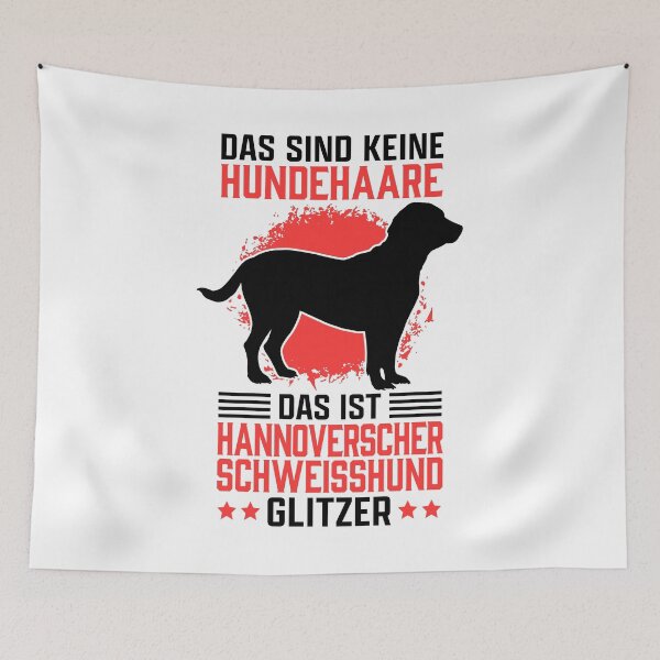 Item preview, Hanoverian welding dog glitter hunting dog saying designed and sold by madgrfx.