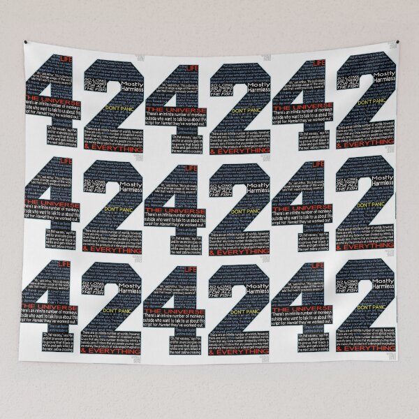Item preview, Hitchhiker's Guide 42 Quotes designed and sold by zenjamin.