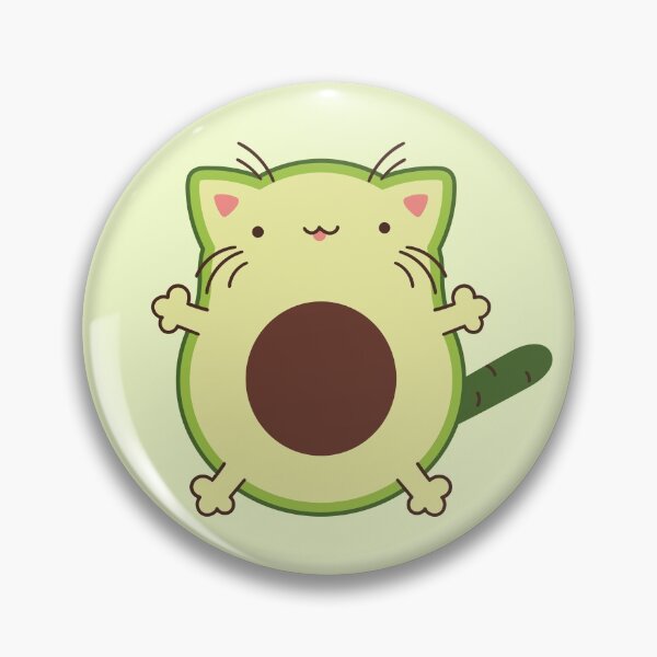 Item preview, Happy avocado cat designed and sold by Nikamii.