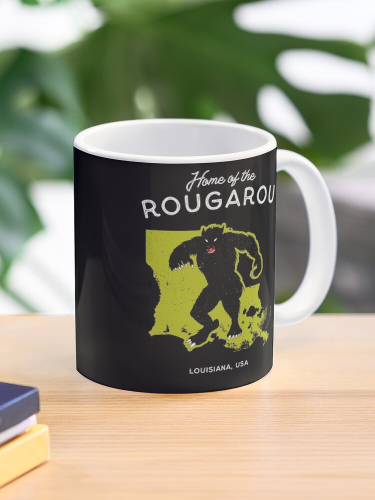 Home of the Rougarou - Louisiana, USA Cryptid  Pullover Hoodie for Sale by  strangeology