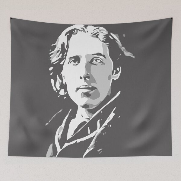 Item preview, Oscard Wilde Portrait designed and sold by BRU Design.