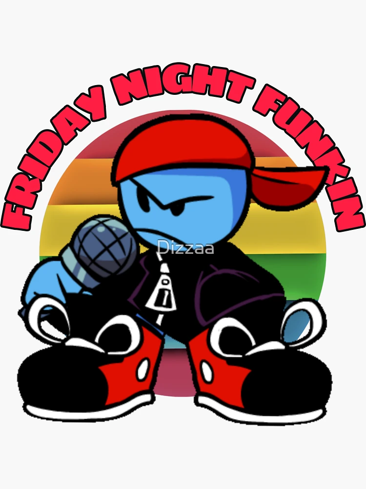 Friday Night Funkin sky best character fnf' Sticker