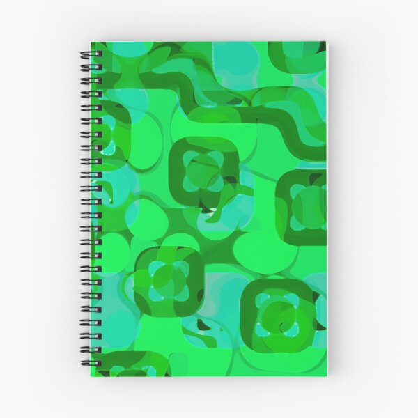 Item preview, green boho - abstract pattern designed and sold by Xdelacra.