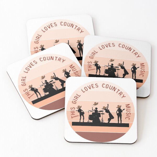 Item preview, This girl loves country music designed and sold by cinnamonbay.