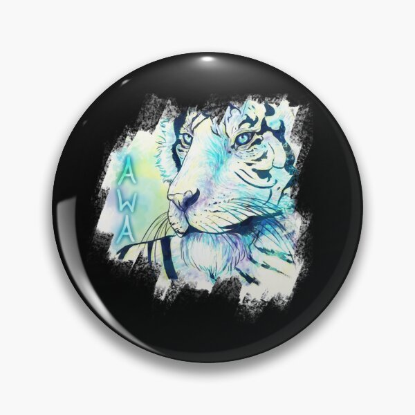 Item preview, Colourful Tiger by Chel designed and sold by ArtWhileApart.