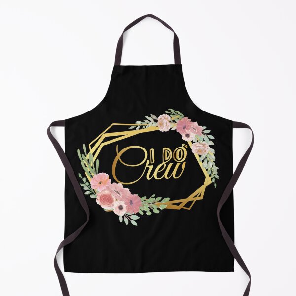 Item preview, Golden Bridesmaid Crew with Flora designed and sold by NewTrendings.