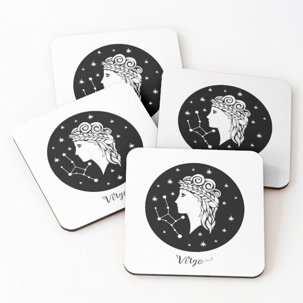 Item preview, Dreamy Virgo The Maiden Constellation Zodiac Aesthetic designed and sold by LadyZodiac.