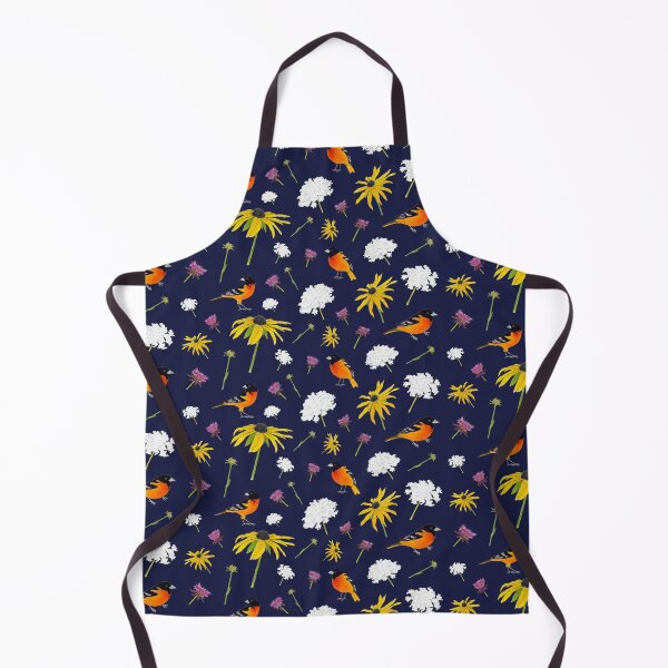 Item preview, Orioles oscuros y flores designed and sold by JoandCoArt.