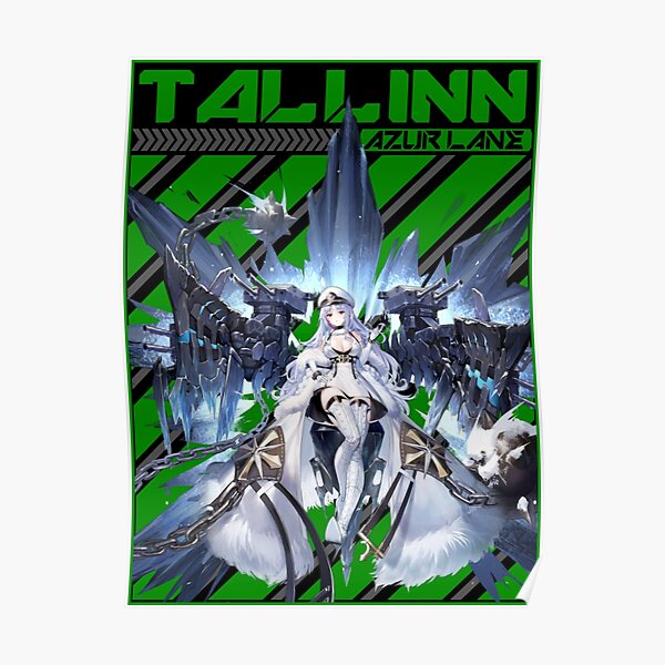 Azur Lane Tallin Poster For Sale By Votrevpx Redbubble