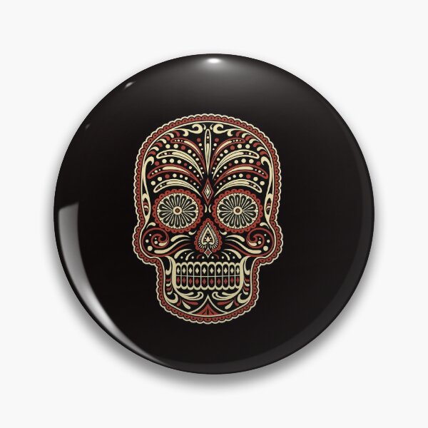 Item preview, HALLOWEEN MEXICAN SKULL T SHIRT designed and sold by Shuvra Gain.