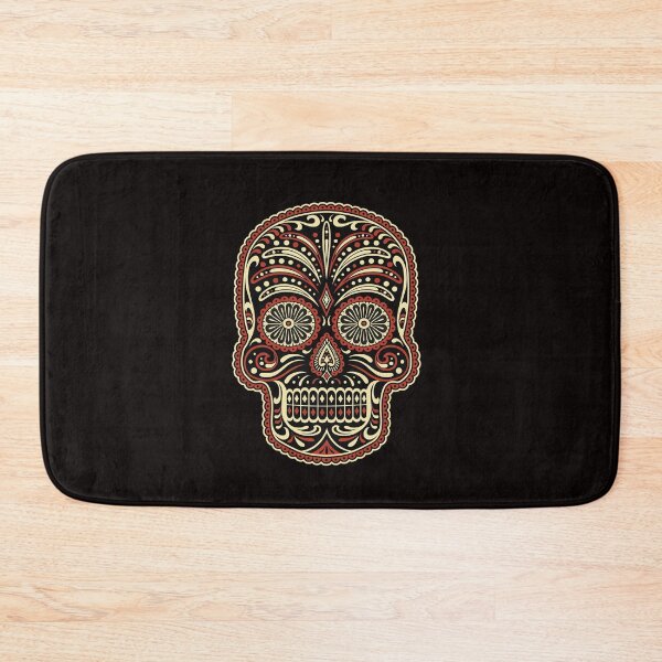 Item preview, HALLOWEEN MEXICAN SKULL T SHIRT designed and sold by Shuvra Gain.