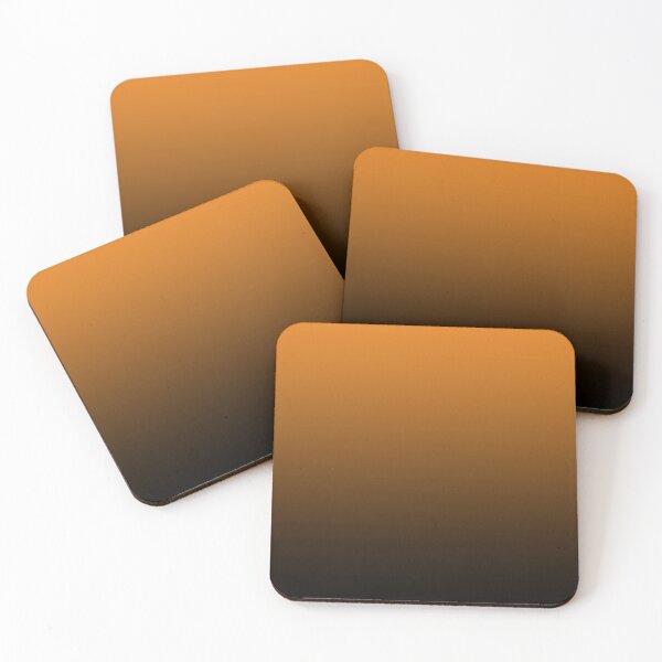 Item preview, SHADES OF Orange |  Black to Orange Gradient Minimalist Ombre designed and sold by Pavnud.