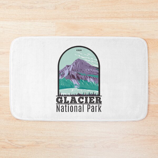 Artikelvorschau, Glacier-Nationalpark, versteckter Lake Montana entworfen und verkauft von KrisSidDesigns.