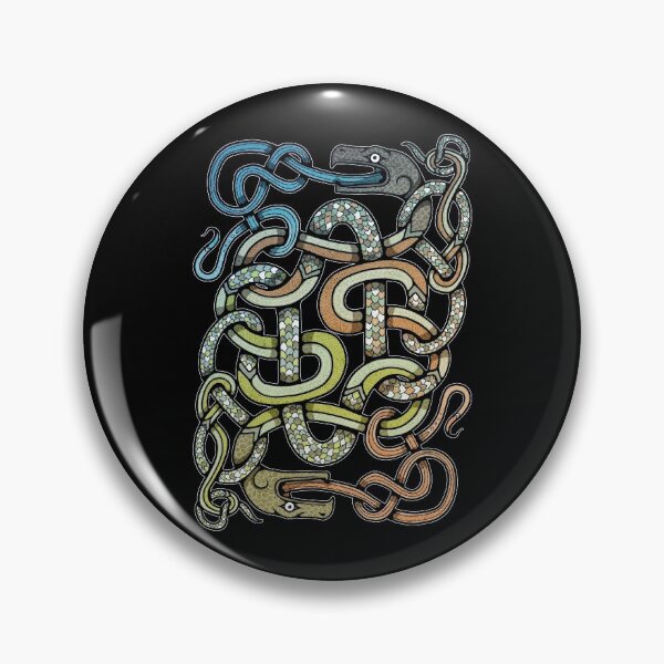 Item preview, Snakes knotwork designed and sold by atelier-vladi.