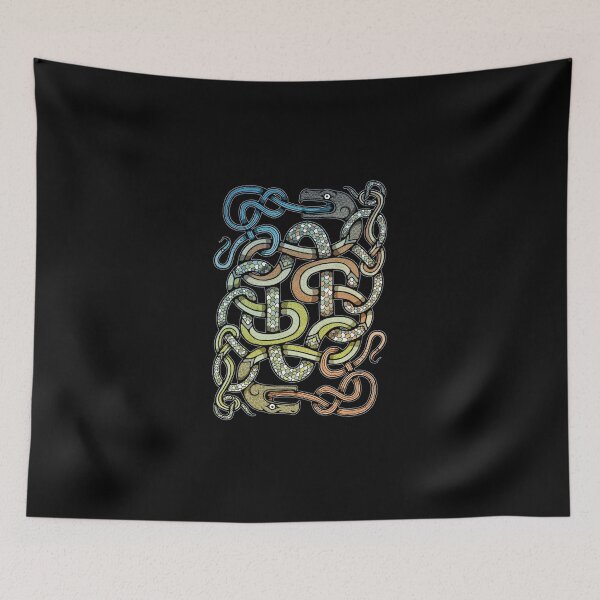 Item preview, Snakes knotwork designed and sold by atelier-vladi.