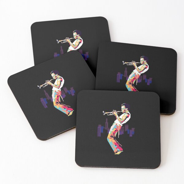 Item preview, Jazz trumpet player wpap designed and sold by IcalsaidArt.