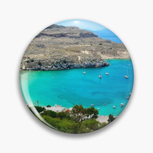 Item preview, Beautiful Turquoise Beach, Santorini, Greece designed and sold by newburyboutique.