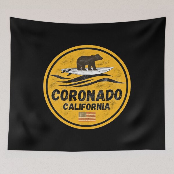 Item preview, Coronado surf beach California  designed and sold by mikoala50.