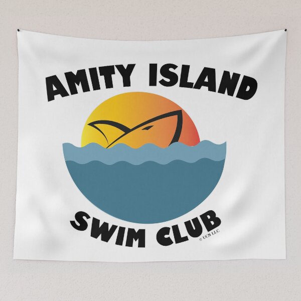 Item preview, JAWS Movie Amity Island Swim Club designed and sold by Naumovski.