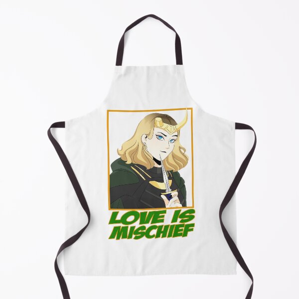 Item preview, Lady Loki - Love is mischief designed and sold by Sticker-Tee.