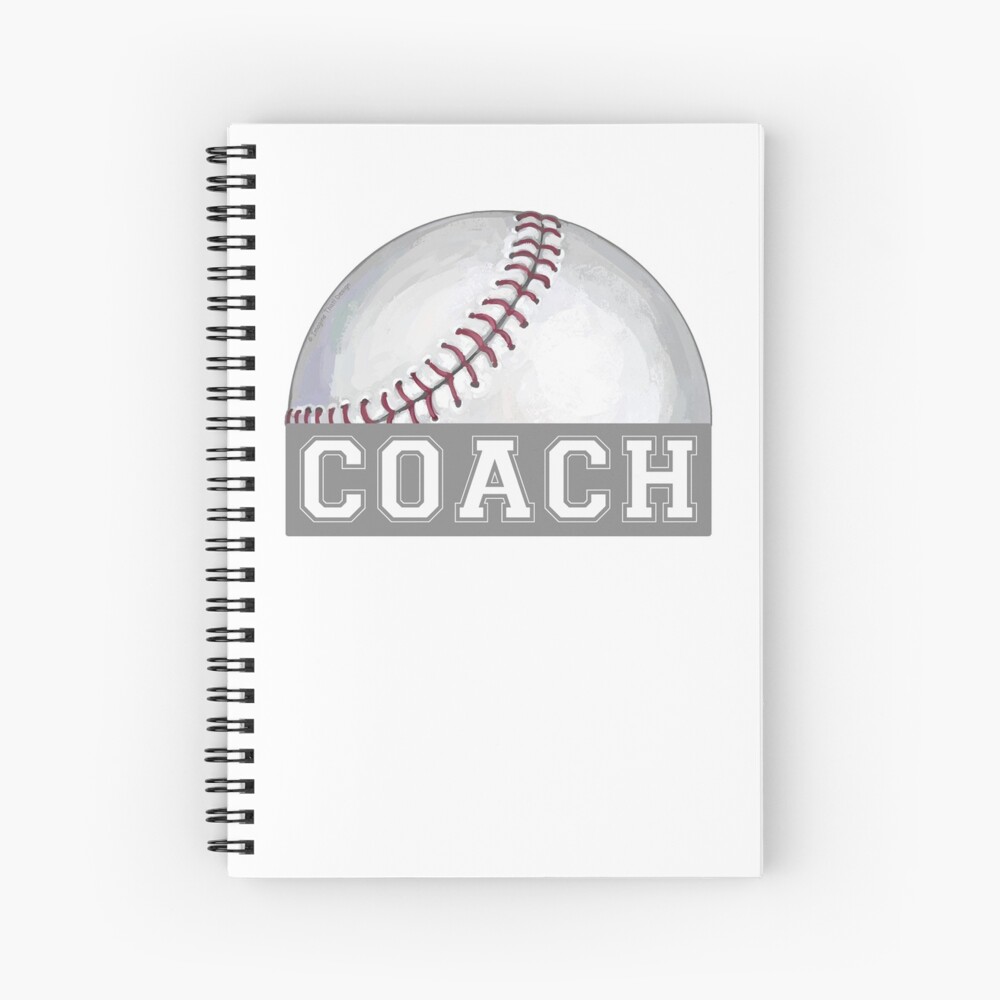 Baseball coach discount notebook