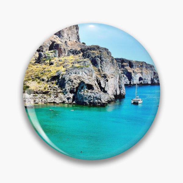 Item preview, Beautiful Blue Ocean, Santorini, Greece designed and sold by newburyboutique.
