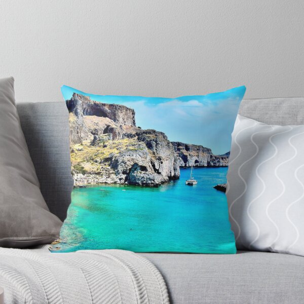 Item preview, Beautiful Blue Ocean, Santorini, Greece designed and sold by newburyboutique.