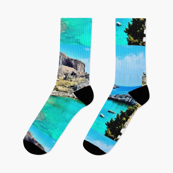 Item preview, Beautiful Blue Ocean, Santorini, Greece designed and sold by newburyboutique.