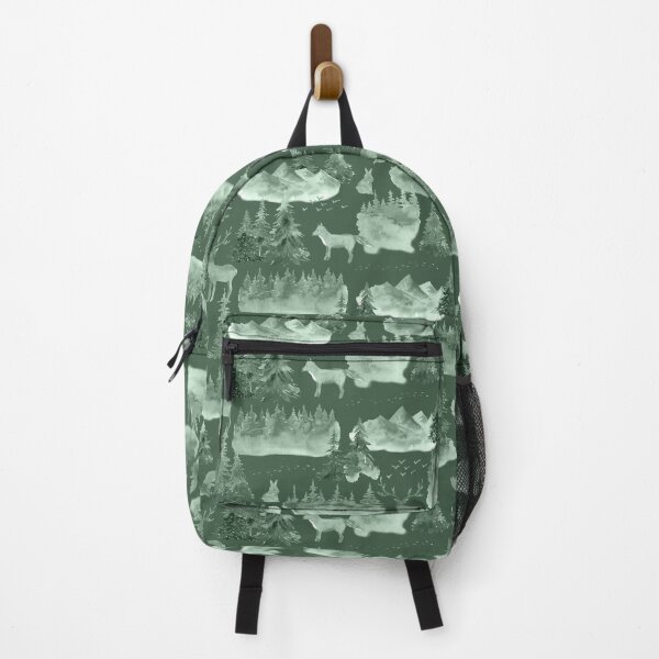Item preview, Watercolor Green Forest V7 designed and sold by KleinDuBois.