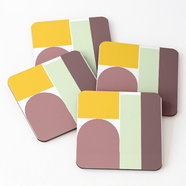 Item preview, abstract color blocking designed and sold by rachelbelle.