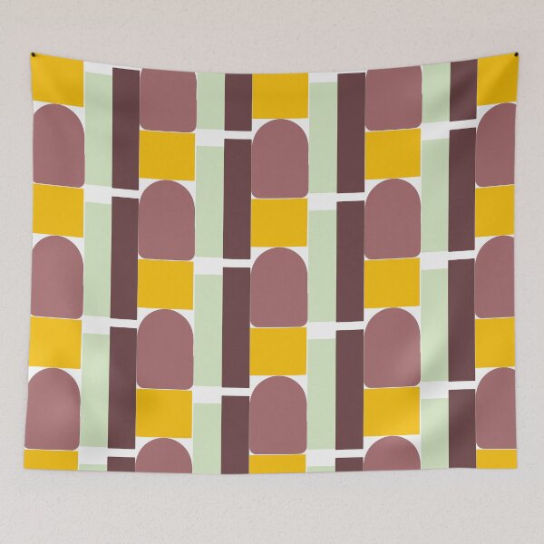 Item preview, abstract color blocking designed and sold by rachelbelle.
