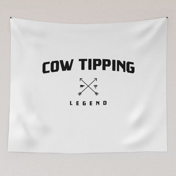 Item preview, Cow Tipping Legend designed and sold by Mriganka Gogoi.