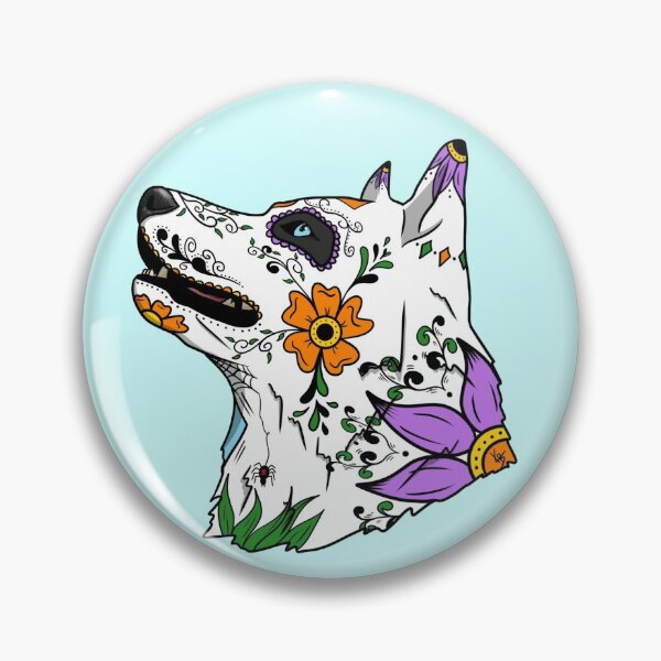 Item preview, Husky Sugar Skull designed and sold by KayyArkham.