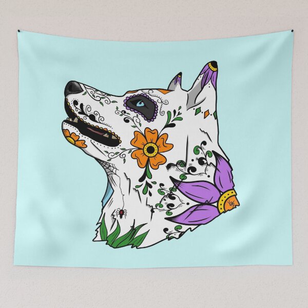 Item preview, Husky Sugar Skull designed and sold by KayyArkham.