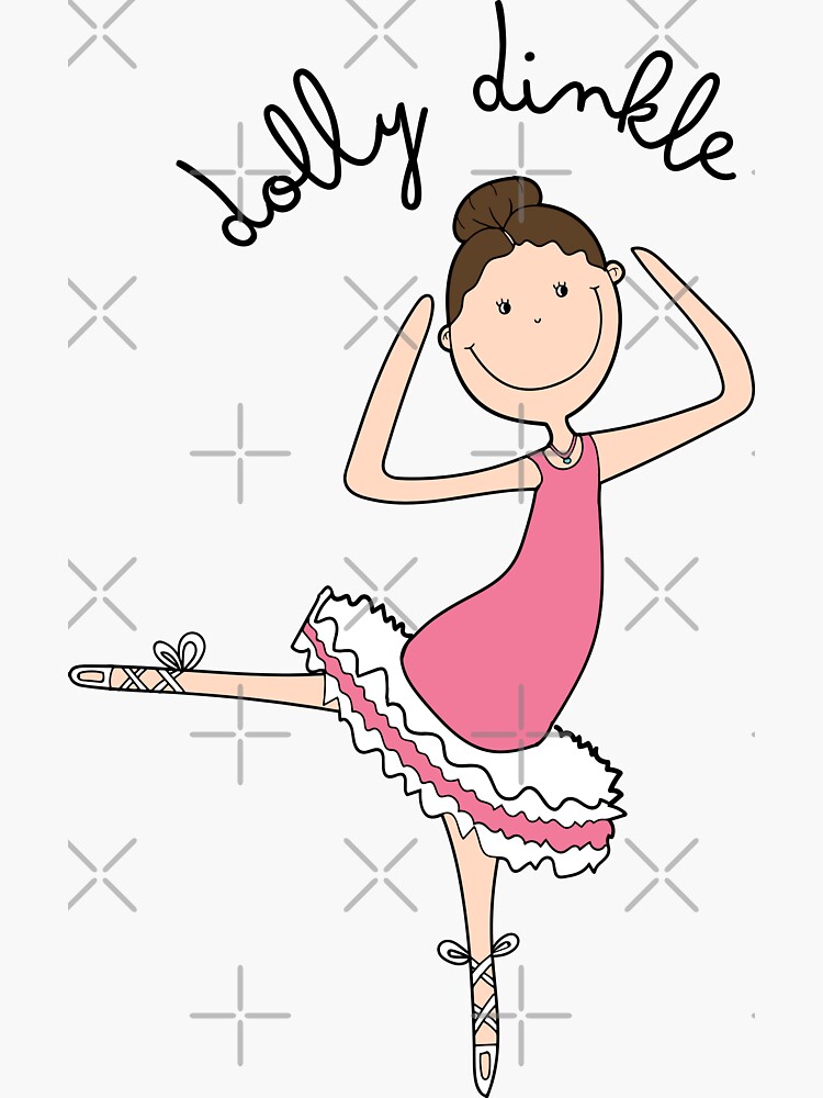 "Dolly Dinkle" Sticker by bauhaussloth Redbubble