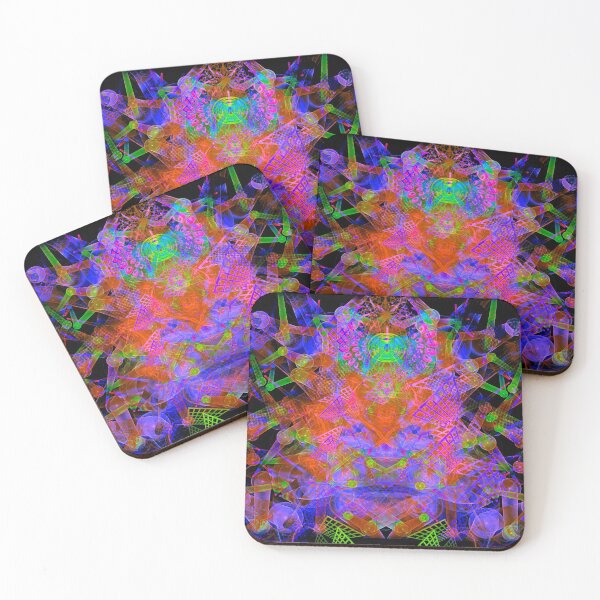 Item preview, Abriendo las puertas de la mente (luz negra) designed and sold by Discordant Dreams Art.