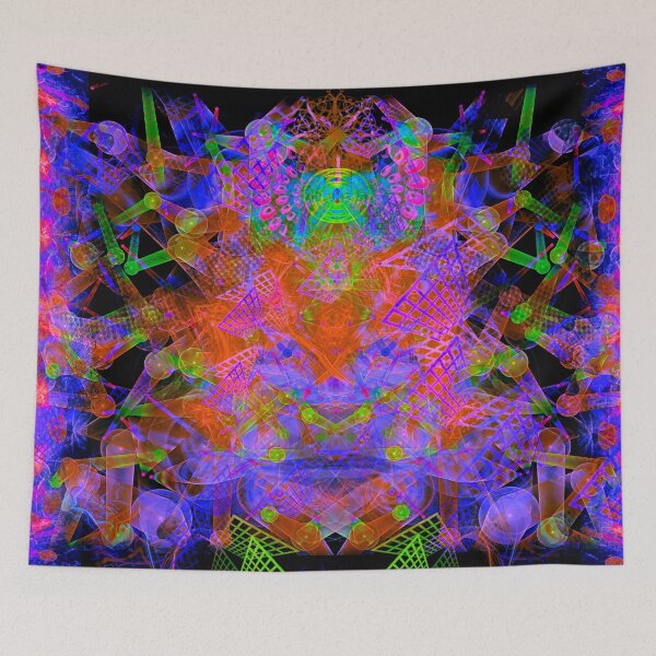 Item preview, Opening The Gates of The Mind (Blacklight) designed and sold by Discordant Dreams Art.