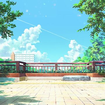 Background material for anime - sidewalk in the... - Stock Illustration  [100923311] - PIXTA