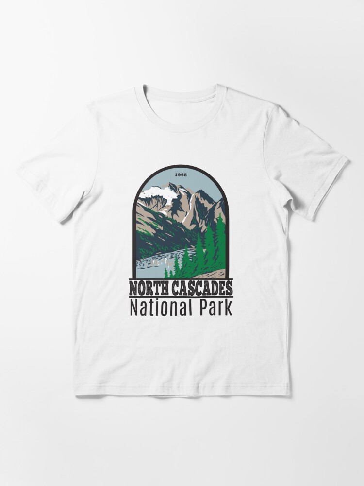 North Cascades National Park T shirt Washington Vintage Gift Premium T-Shirt